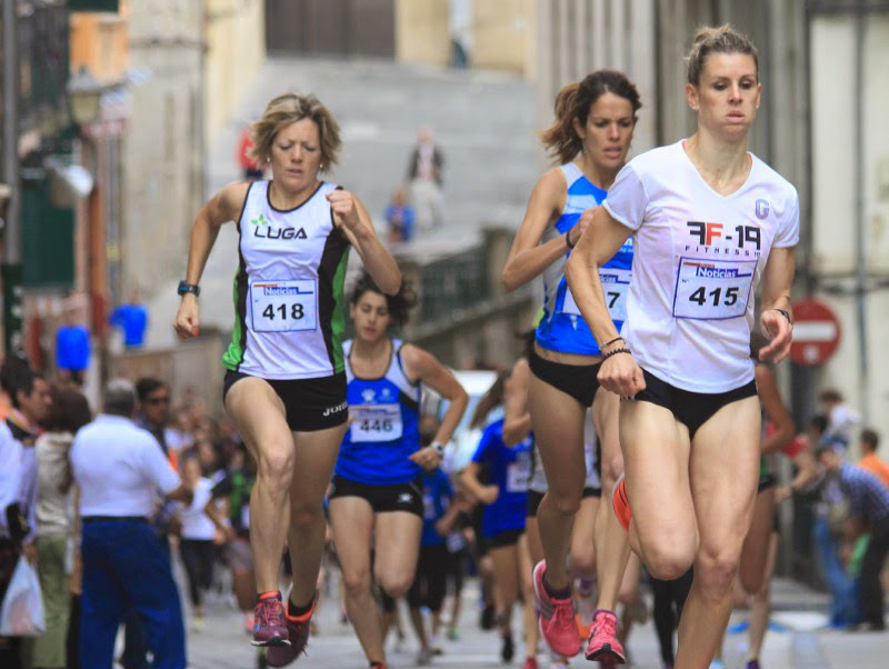Ayrton Azcue y Ana Gayarre ganaron la “Carrera del Encierro” el año pasado