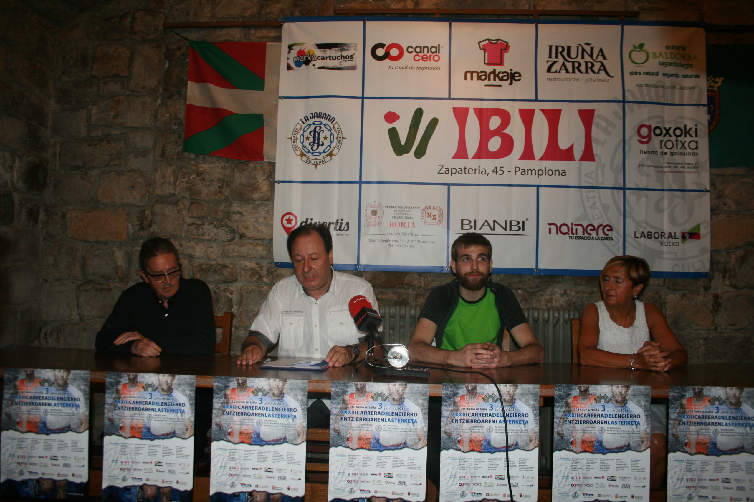 Rueda de prensa: Bombo y Carrera de Encierro 2016